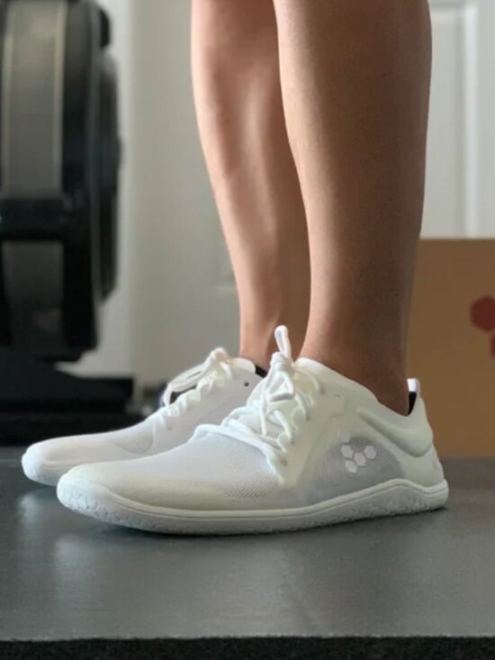 Vivobarefoot Primo Lite III Mens Zero Drop Barefoot Shoes Size 15 EU 49 White